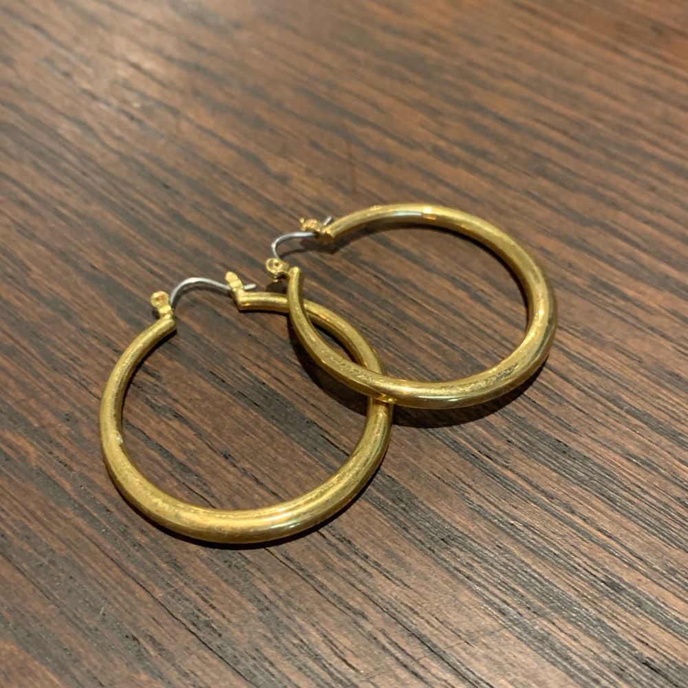 Gold Hoop Earrings